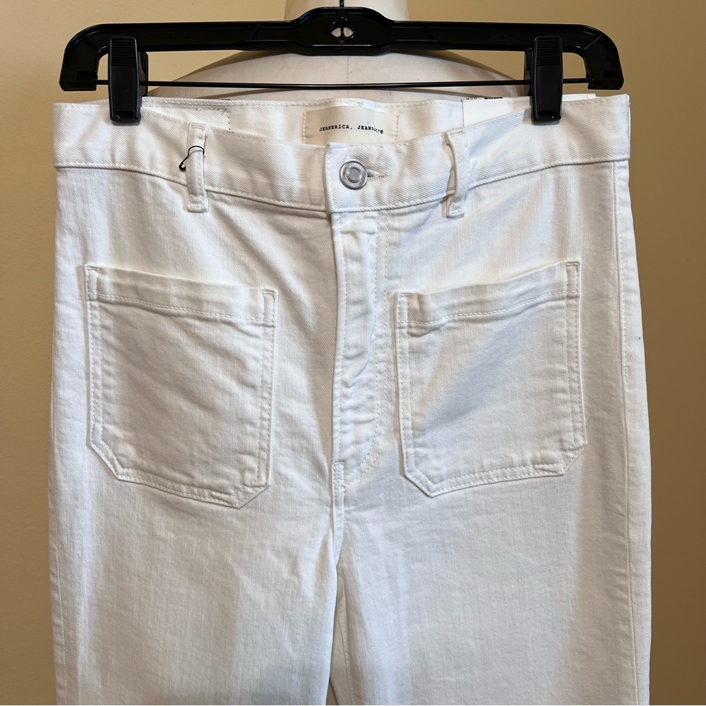 JEANERICA JEANS St. Monica flare jeans in Natural White 28x32 - Picture 3 of 6
